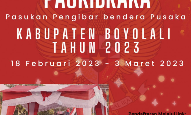 SELEKSI CALON PASKIBRAKA BOYOLALI TAHUN 2023